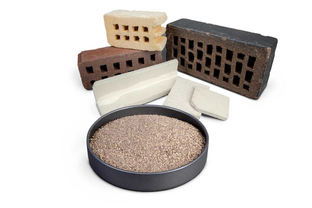 Klinkerbruch bunt, Mahlscgamotte