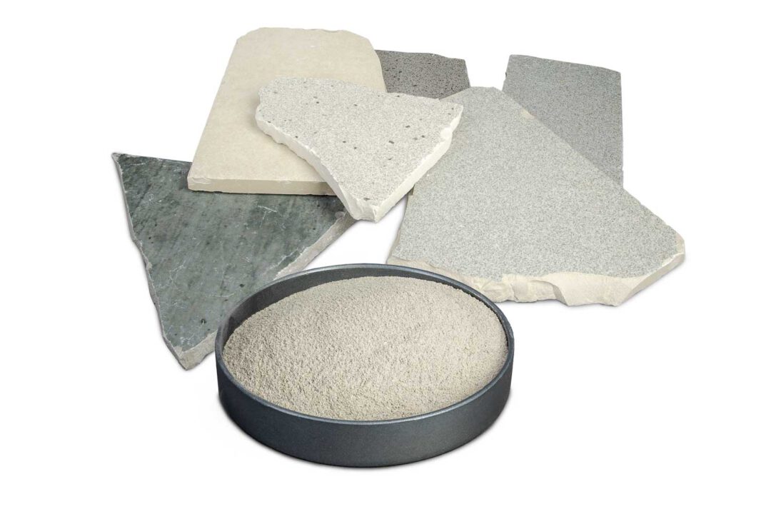 Fliesenbruch grau, Mhlschamotte